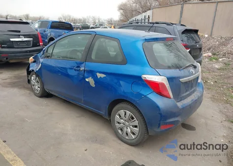 2012 Toyota Yaris L z USA, uszkodzony, nr VIN JTDJTUD32CD505090